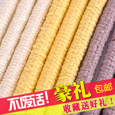 老式传统爆米花膨化米棍玉米棍江米棍膨香酥大米棍棒米筒8090零食