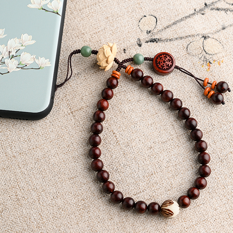 Rosewood have cash less than that is registered in the accounts A wrist Lanyard Lotus mobile phone Lanyards Retro men and women Dream Original smallin the 3C Digital Accessories, Cell Phone Accessories , Phone Accessories , Mobile phone pendant/Mobile phone chain category - from Buy2taobao.com to provide professional Taobao agent buy service