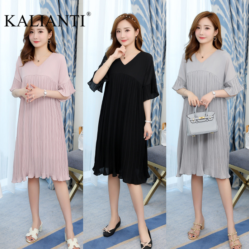 KALIANTI maternity dress Summer wear new pattern fashion Mid length version jacket summer Short sleeved Bouffancy Dress ct0603in the Maternity/Maternal supplies/Nutrition , Maternity , Dress category - from Buy2taobao.com to provide professional Taobao agent buy service