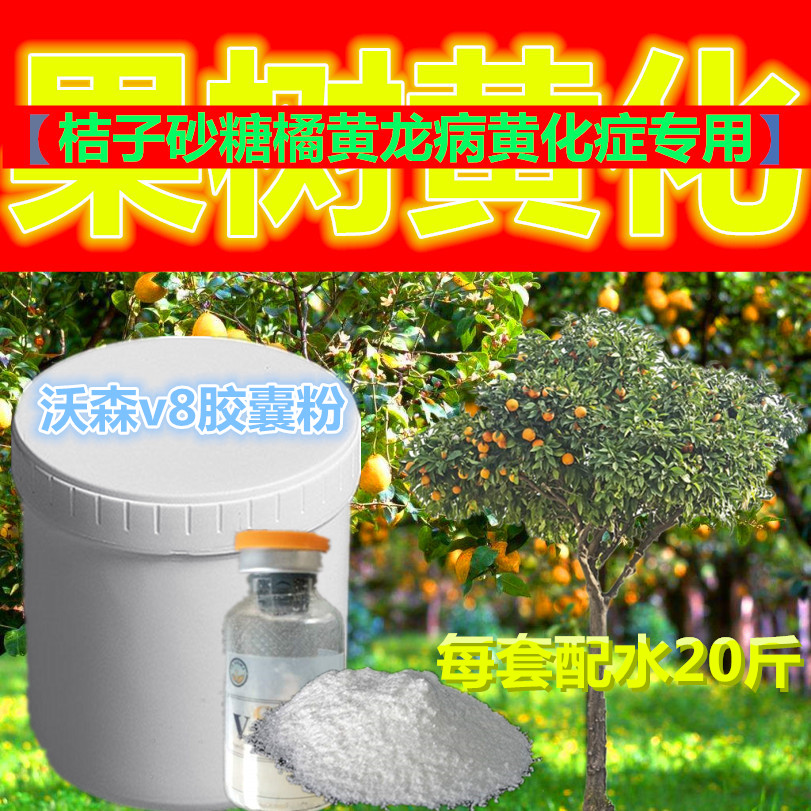 沃森v8胶囊粉营养粉柑橘脐橙柚子树黄龙病黄化病GTONE粉兑20斤水|ruв категории доставка цветов/цветок моделирования/растения садоводства, садовых принадлежностей, домашнее садоводство удобрений/питательной почвы/питательный раствор - от Buy2taobao.com для оказания профессиональной услуги покупки агента Taobao