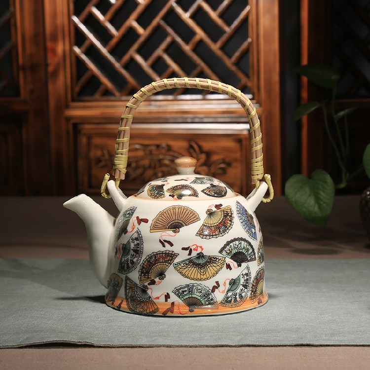 portable kettle Tea teapot Ceramic pot Enamel Large filter screen Health pot ceramics Cool water bottle tea setin the Tableware , Tea set , Teapot category - from Buy2taobao.com to provide professional Taobao agent buy service