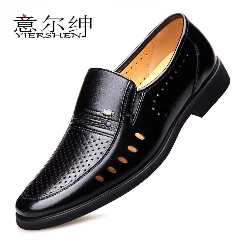 business affairs leisure time leather shoes Sandals man summer ventilation Hollow Crocs Large formal wear shoesin the Outdoor/Mountaineer/Camping/Travel Goods , Outdoor footwear , Sandals/Sandals/Slippers category - from Buy2taobao.com to provide professional Taobao agent buy service