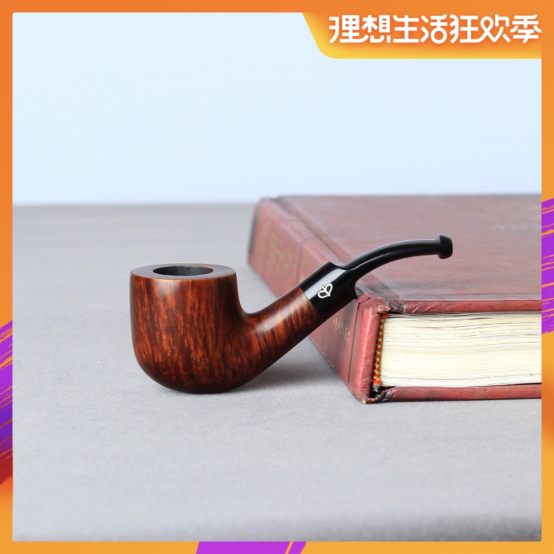 经典小号口叼斗 烟丝烟斗石楠木烟斗便携式迷你弯斗在类目 ZIPPO/瑞士军刀/眼镜, 烟具, 烟斗中 - 来自Buy2taobao.com提供专业的淘宝代购服务