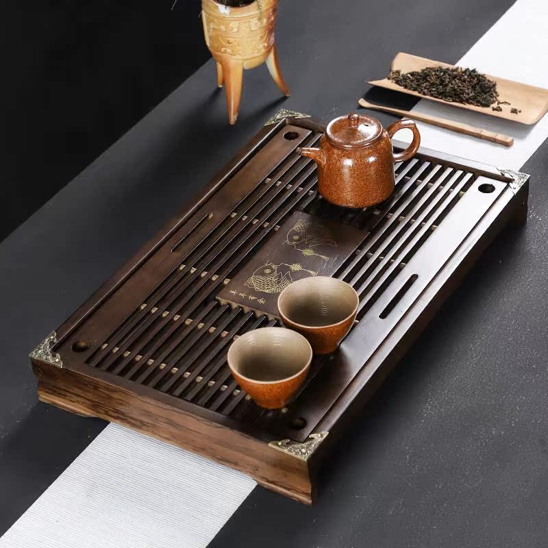 包邮家用功夫茶具配件储水排水实木茶盘小号竹茶海茶台大号茶托盘在类目 餐饮具, 茶具, 茶盘中 - 来自Buy2taobao.com提供专业的淘宝代购服务