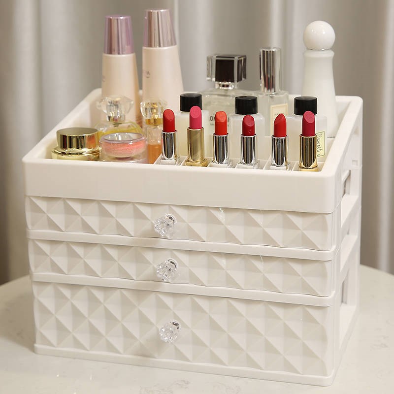 desktop Cosmetics storage box household dresser Plastic jewelry Lipstick Skin care Drawer Sorting box Combination framein the Home Fabric , Stitch & Tools Accessories , Cross stitch accessories , Jewelry Box category - from Buy2taobao.com to provide professional Taobao agent buy service