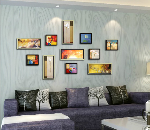 正品油画 HZ10001 装饰画 客厅 <em>现代简约</em>风格