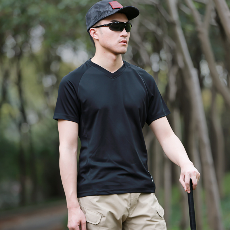 盾郎体能训练服军迷速干T恤男夏季 特种兵战术短袖女军迷半袖透气在类目 户外/登山/野营/旅行用品, 军迷服饰/军迷用品, 迷彩服/军迷服/作训服, T恤中 - 来自Buy2taobao.com提供专业的淘宝代购服务