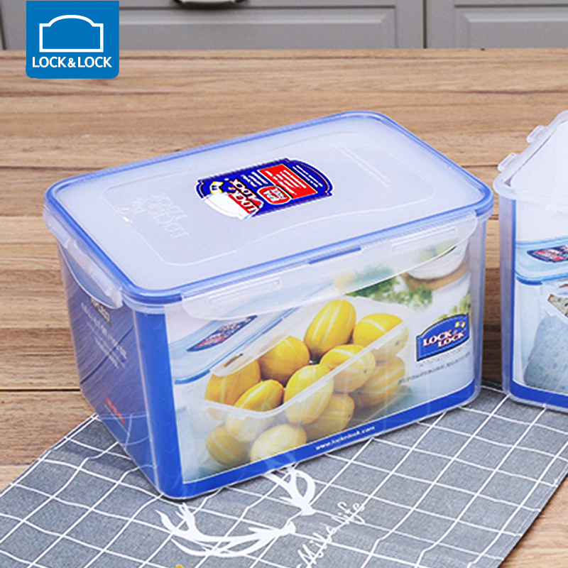 Lock & Lock quality goods Plastic Crisper rectangle Super large capacity seal up Food Refrigerator Storage HPL829in the Tableware , Fresh container/Fresh Containers , Crisper category - from Buy2taobao.com to provide professional Taobao agent buy service