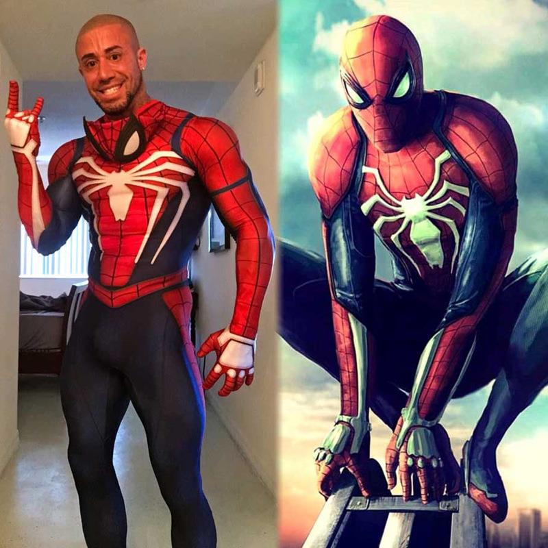 PS4游戏Spider-Man蜘蛛侠cosplay服装成人儿童连体紧身万圣节cos|msdalam kategori Butik wanita / wanita, pakaian/pakaian kebangsaan/peringkat pakaian, pakaian kebangsaan/pakaian - dari Buy2taobao.com untuk memberikan perkhidmatan ejen Taobao profesional membeli
