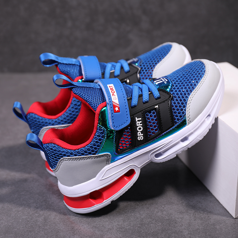 Boys' Shoes 2019 new pattern A summer Hollow Net surface ventilation Large children's shoes Mesh shoes boy children gym shoesin the Shoes/Baby Shoes/Parent-child shoes , Canvas shoes category - from Buy2taobao.com to provide professional Taobao agent buy service