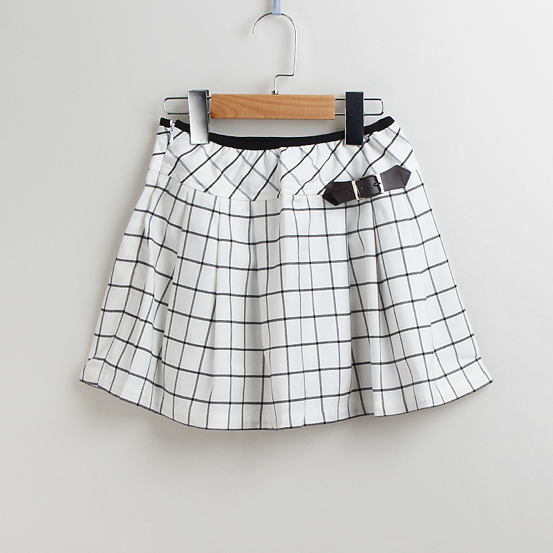 Children's clothing C078 Summer wear children skirt girl Chinese child Big boy A summer lady lattice leisure time Ruiliin the Children/Baby/Family fitted , Skirt(New) , Skirts category - from Buy2taobao.com to provide professional Taobao agent buy service