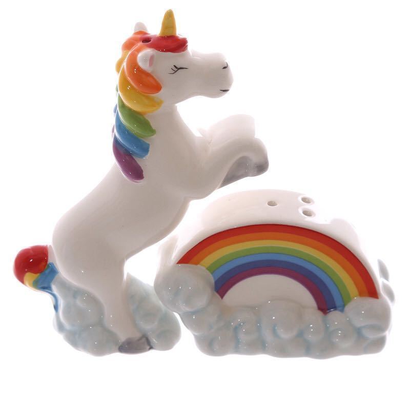swimmer Unicorn创意立体彩虹独角兽家用厨房用陶瓷调味瓶罐套装在类目 厨房/烹饪用具, 厨用小工具/厨房储物, 储物瓶罐/厨房储物器皿, 调味瓶罐中 - 来自Buy2taobao.com提供专业的淘宝代购服务