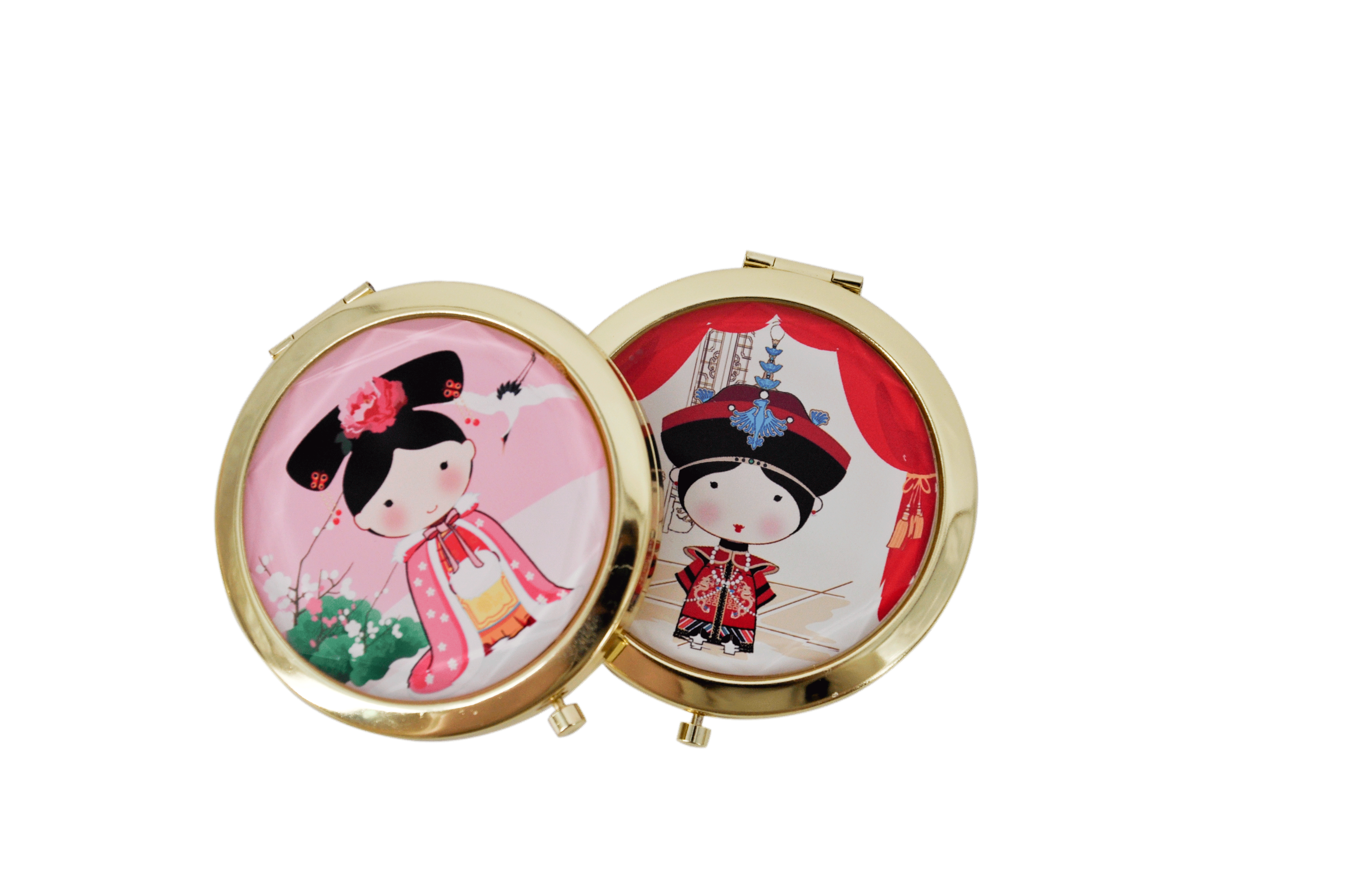 【故宫文创】宫廷宝镜 美人卖萌 荷花随身携带精致小镜子出门必备|ruв категории фестиваль товаров/подарок, Другие фестивали товаров - от Buy2taobao.com для оказания профессиональной услуги покупки агента Taobao