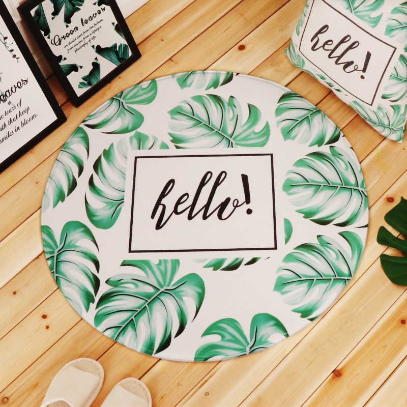 Northern Europe circular carpet modern household a living room tea table bedroom Bedside lovely Hanging basket computer Seat cushion carpet ..in the Home Fabric , Carpet category - from Buy2taobao.com to provide professional Taobao agent buy service
