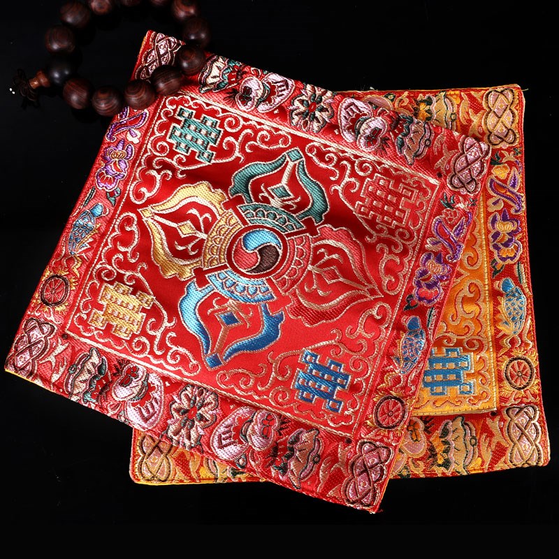佛教用品 密宗法器铃杵垫子 双层精美绣花金刚铃金刚杵防滑垫|msdalam kategori Ciri-ciri kraftangan, Kraf agama, seni Buddha dan kraf - dari Buy2taobao.com untuk memberikan perkhidmatan ejen Taobao profesional membeli