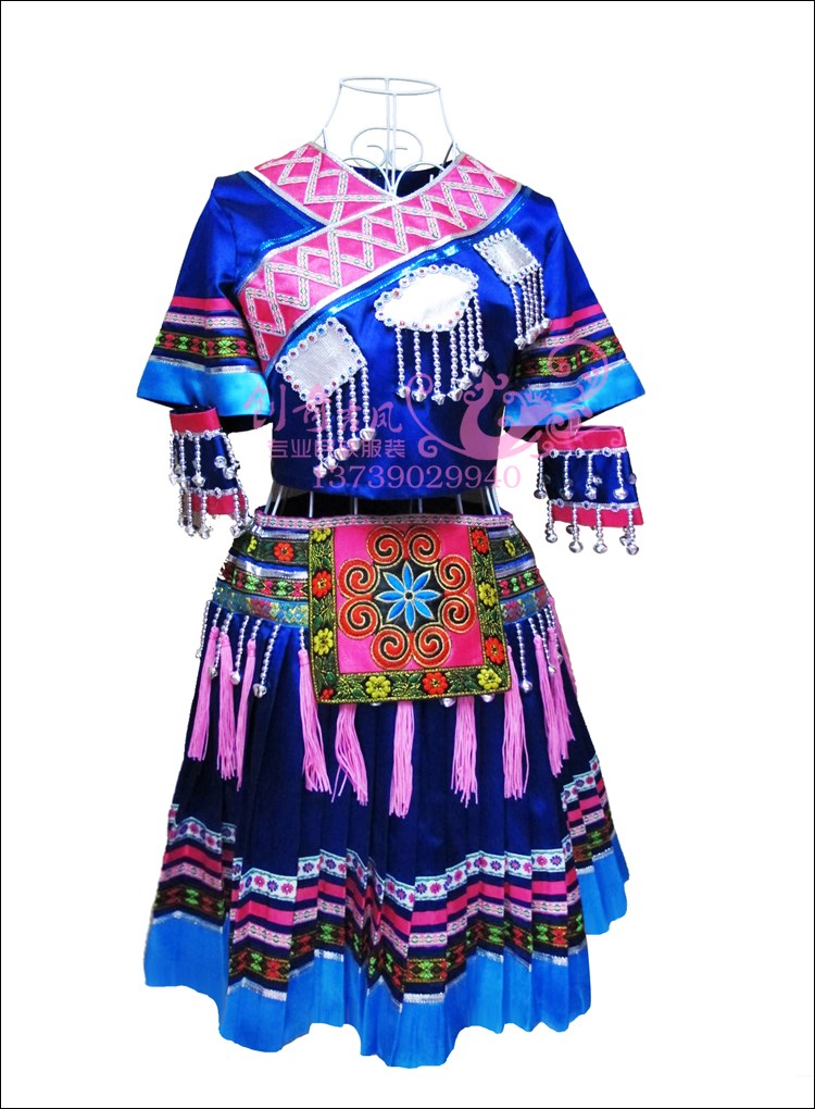 高端订制黛帕舞蹈服装 苗族服装 民族舞台服装 土族服装在类目 女装/女士精品, 唐装/民族服装/舞台服装, 民族服装/舞台装中 - 来自Buy2taobao.com提供专业的淘宝代购服务