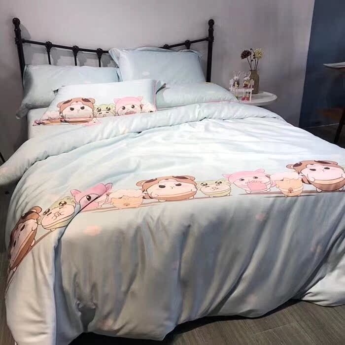 summer Two-sided Tencel Quilt cover singleton cool and refreshing Borneol cover Double Silk sliding Naked Cool bed 1.51.8in the Bedclothes , Quilt category - from Buy2taobao.com to provide professional Taobao agent buy service