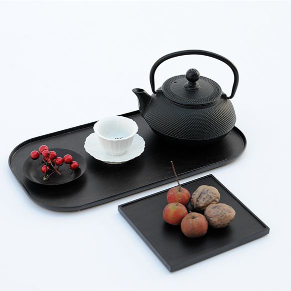 Ebony wooden Tray Chinese style Soft loading a decoration square circular black Wooden pallet tea tray Open Housesin the Tableware , Tea set , Tea tray category - from Buy2taobao.com to provide professional Taobao agent buy service