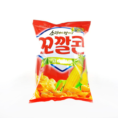 韩国原装进口零食乐天妙脆角原味烤玉米味微辣蜂蜜黄油味77g