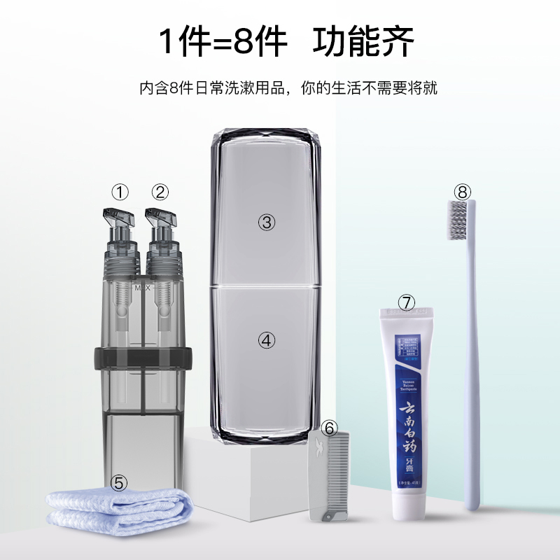 旅行洗漱杯出差洗漱分装瓶收纳用品包便携套装旅游必备神器男士|msdalam kategori luar/Mountaineer/Camping/Aksesori perjalanan, Basuh bersih/Care Products, beg basuh/kosmetik - dari Buy2taobao.com untuk memberikan perkhidmatan ejen Taobao profesional membeli