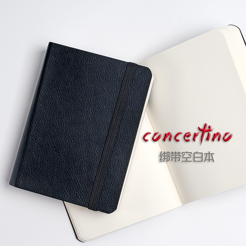 concertina小協奏曲仿皮綁帶本空白內頁手賬簡約隨身厚塗鴉記事本在類目 電子詞典/電紙書/文化用品, 紙張本冊, 筆記本/記事本中 - 來自Buy2taobao.com提供專業的淘寶代購服務