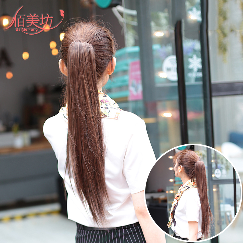 佰美坊假發 女馬尾片接發片 抓夾式長直發馬尾 老虎夾鲨魚夾在類目 美髮護髮/假髮, 假髮, 馬尾中 - 來自Buy2taobao.com提供專業的淘寶代購服務