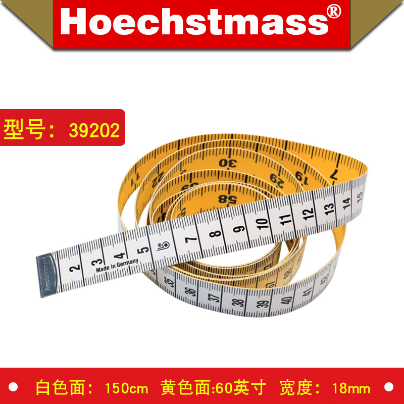 Germany hoechstmass Tape Measurements Waistline Measuring rule Tailor-foot Imported Tape Soft feet 39202in the Electronic Dictionary/Electronic paper book/Stationery , Drawing measurement products , Various types of foot/Triangle category - from Buy2taobao.com to provide professional Taobao agent buy service