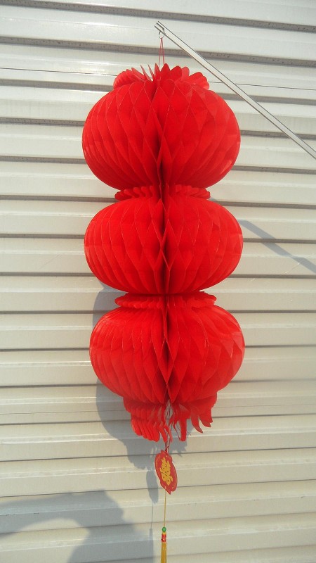 Custom advertising Consecutive Consecutive Honeycomb lantern Red Lantern Paper lanterns Jubilation festival lanternin the Festive supplies/Gift , Lantern category - from Buy2taobao.com to provide professional Taobao agent buy service