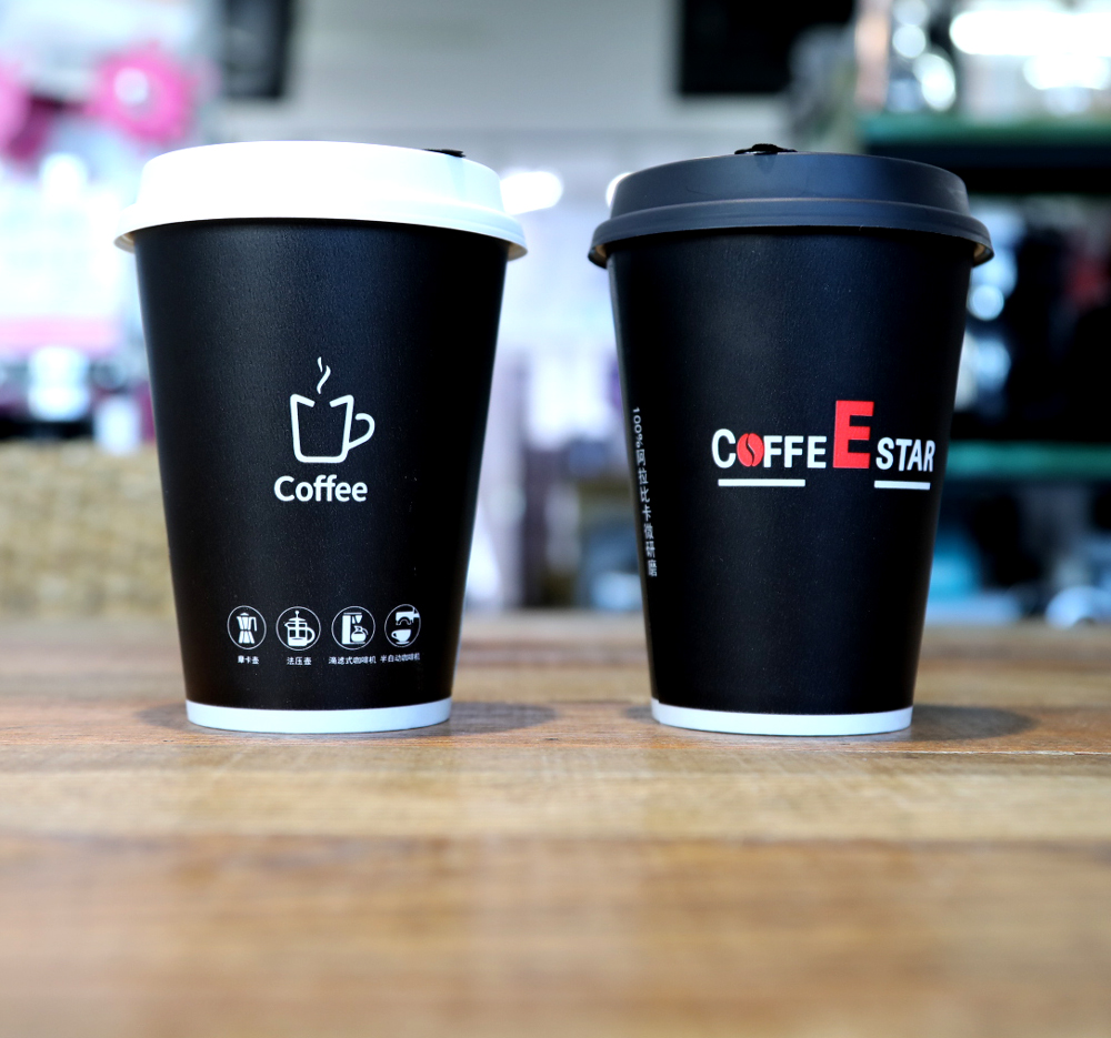 12盎司一次性咖啡纸杯 双层瓦楞奶茶杯 热饮杯 豆浆杯带盖|ruв категории посуда, одноразовые таблица поставок, бумажные стаканчики - от Buy2taobao.com для оказания профессиональной услуги покупки агента Taobao