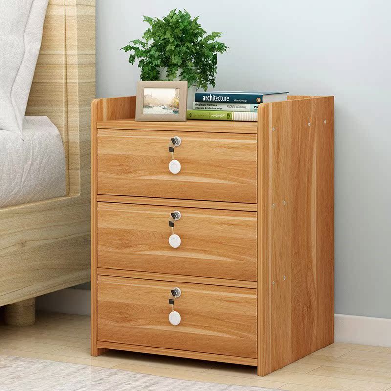 Lock bedside cupboard Simplicity modern Bed Cabinet Storage cabinet Assemble Lockers dormitory bedroom Assemble Side cabinetin the Residential furniture , Cabinet , Bedside cabinet category - from Buy2taobao.com to provide professional Taobao agent buy service