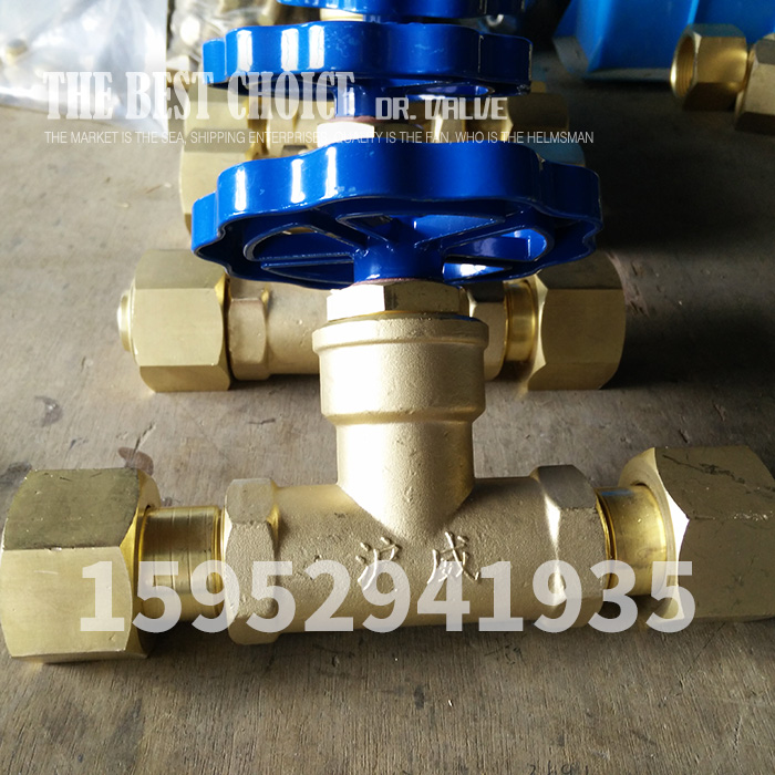 Shanghai Wei QJT200-10 Compressioned Joint High-pressure shut-off valve Straight- Globe valve DN10 Brassin the Hardware/Tool , Mechanical Hardware , Valve , Shut-off valve category - from Buy2taobao.com to provide professional Taobao agent buy service