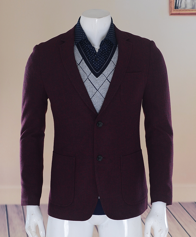 man Autumn and winter new pattern business affairs leisure time Fur suit coat gules decorative pattern Self cultivation Trend fashionin the Men's clothing, Woolen coat category - from Buy2taobao.com to provide professional Taobao agent buy service