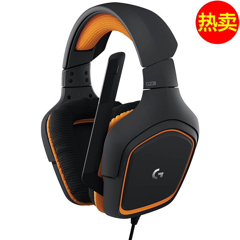 Logitech/罗技 G231电脑头戴式游戏耳机电竞降噪绝地求生吃鸡耳麦在类目 影音电器, 耳机/耳麦中 - 来自Buy2taobao.com提供专业的淘宝代购服务