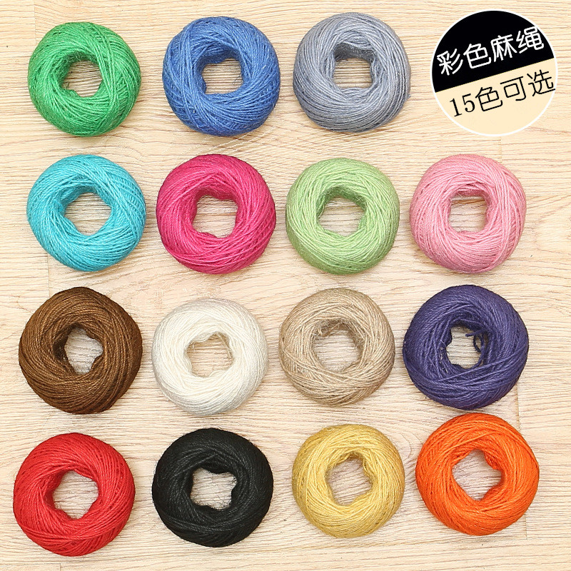 DIY manual Yellow rope Lampshade ornament thickness Hemp rope License plate The wall Hemp rope packing Binding ropein the Home Fabric , Sew DIY Material,Tools and finished products , Sew DIY Fitting/Accessories/Accessories , Rope category - from Buy2taobao.com to provide professional Taobao agent buy service
