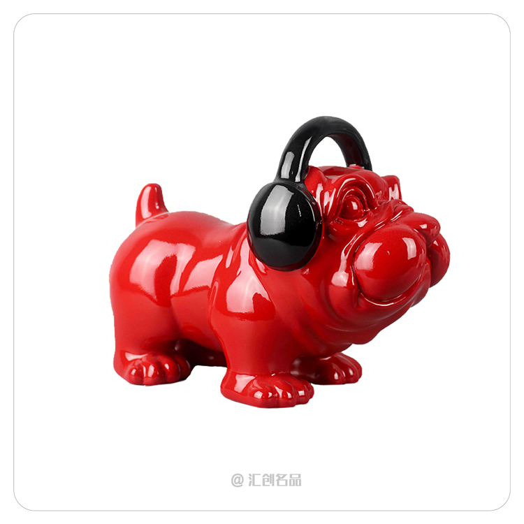 耳机狗 萌犬 儿童房样板间摆件树脂摆件巴哥犬摆件 沙皮狗在类目 家居饰品, 摆件中 - 来自Buy2taobao.com提供专业的淘宝代购服务