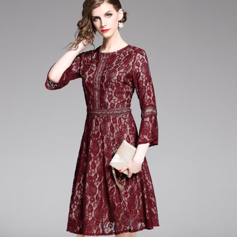 middle age lady Dress skirt participate in wedding formal wear Mom and Dad clothing Autumn mom mother-in-law Wedding full dress fashionin the Women's clothing/Boutique , Middle-aged women category - from Buy2taobao.com to provide professional Taobao agent buy service