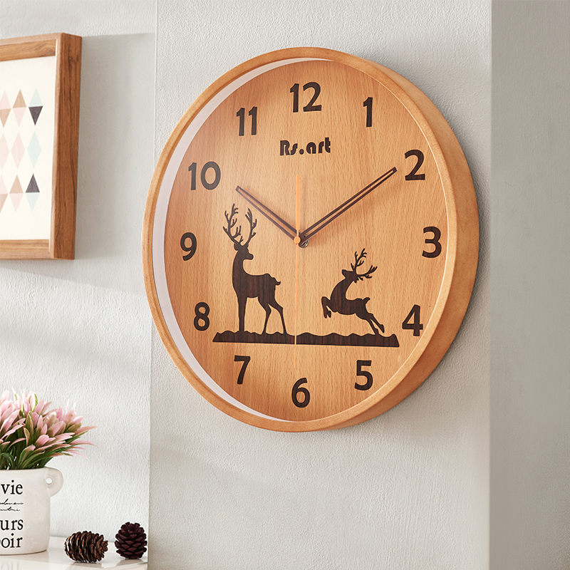 Hanging clocks a living room household Northern Europe originality clocks and watches Modern minimalist personality fashion atmosphere Super sound-off Pocket Watchin the Home accessories , Home bell ornaments/Alarm Clock , Wall clock category - from Buy2taobao.com to provide professional Taobao agent buy service