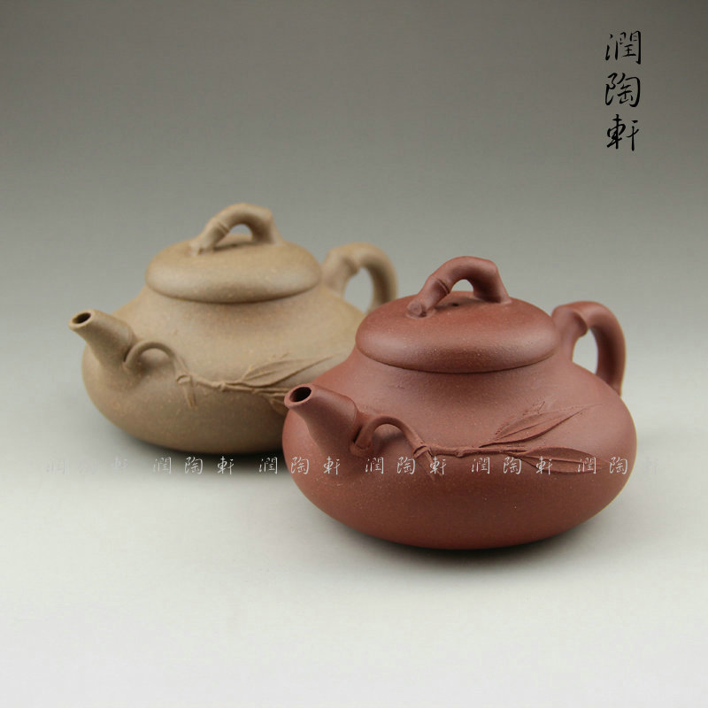 紫砂壶宜兴紫砂壶紫砂手工茶壶 04号竹节壶竹叶 性价比高在类目 餐饮具, 茶具, 茶壶中 - 来自Buy2taobao.com提供专业的淘宝代购服务