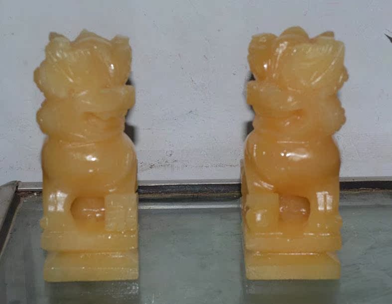 Pure natural jade lion Topaz White marble Lushan Mountain jade lion 10-12cm Boutique technologyin the Business/Office Furniture , Funeral Industry Furniture , Cinerary casket category - from Buy2taobao.com to provide professional Taobao agent buy service