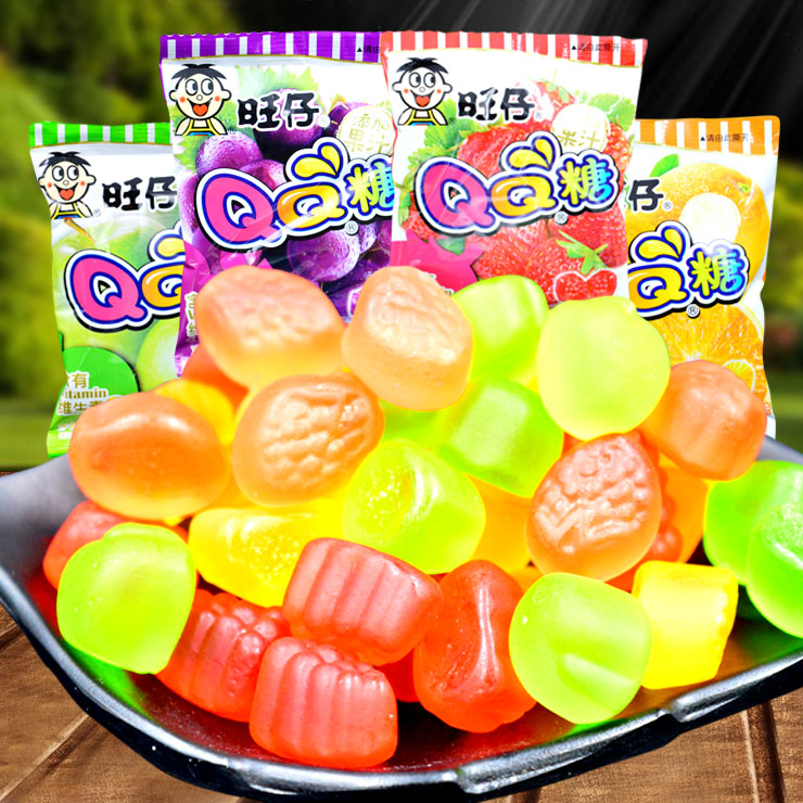 旺旺食品零食旺仔QQ糖橡皮糖 9个口味果汁维生素C 23g克满68包邮在类目 零食/坚果/特产, 糖果零食/果冻/布丁, 糖果中 - 来自Buy2taobao.com提供专业的淘宝代购服务