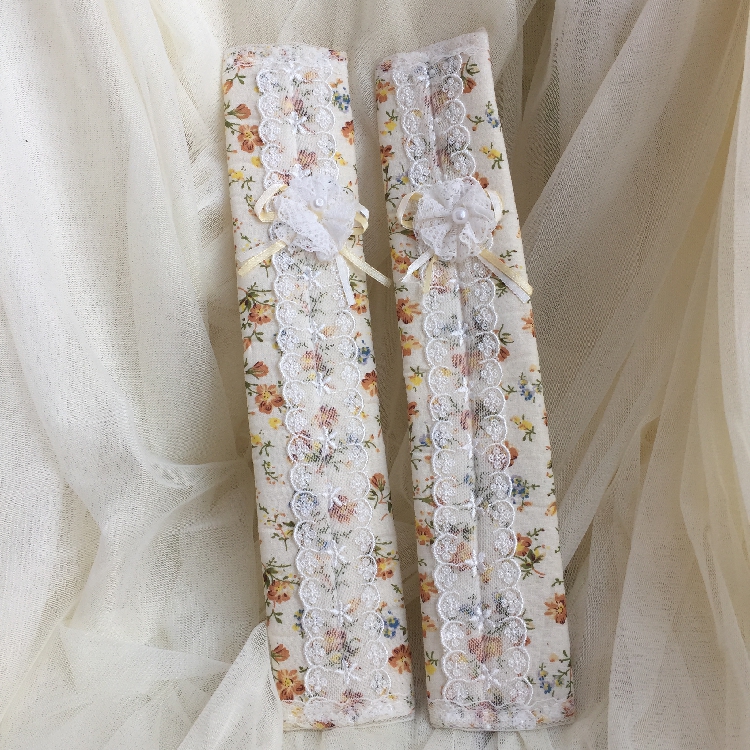 Fine embroidery Lace Refrigerator dustproof protect The gloves Door glove Double door Refrigerator door The gloves Koreanin the Home Fabric , Dust protection cover , Doorknob sets category - from Buy2taobao.com to provide professional Taobao agent buy service