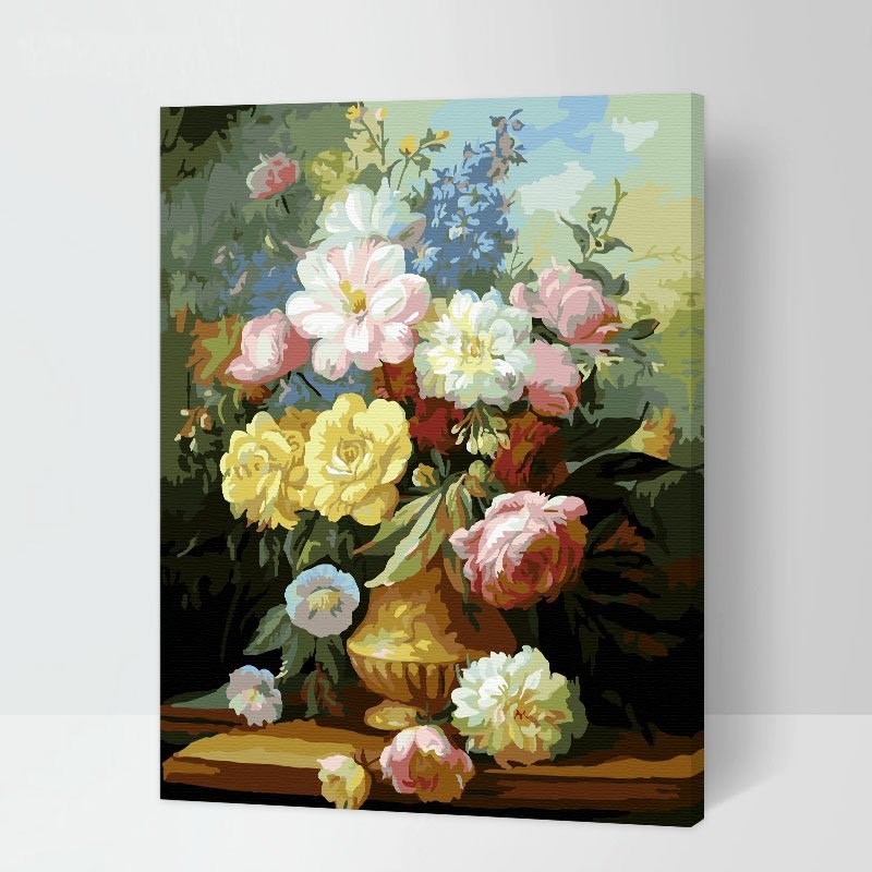 数字油画中国风客厅自己画手工油彩手绘填色荷油花挂画装饰画在类目 家居饰品, 装饰画, DIY/数字油画中 - 来自Buy2taobao.com提供专业的淘宝代购服务