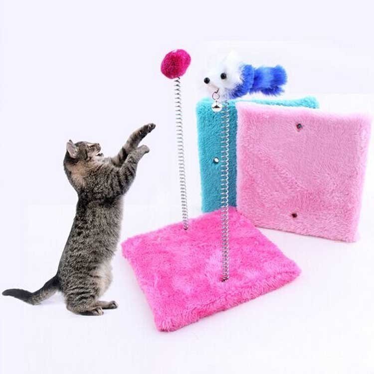 猫咪弹簧老鼠 方形猫爬架 逗猫棒 猫抓板立柱 猫树跳台 15*15cm|msdalam kategori haiwan peliharaan/makanan haiwan dan bekalan, Cat/Mainan anjing, rangka mendaki Cat - dari Buy2taobao.com untuk memberikan perkhidmatan ejen Taobao profesional membeli
