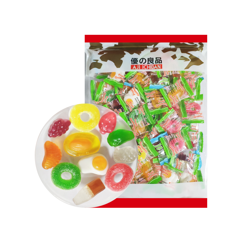 Aji Ichiban Small bag comprehensive Gummy 400 gram/bag Independent small package QQ Sugar fudgein the Snacks/Nuts/Specialty , Sweets and snacks/Jelly/Pudding , Candy category - from Buy2taobao.com to provide professional Taobao agent buy service