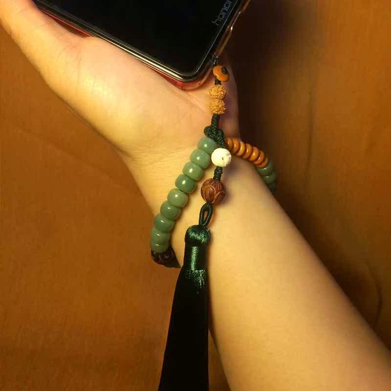 菩提相思豆复古风文艺短款流苏手机挂绳挂件挂链吊坠女创意可拆卸在类目 3C数码配件, 手机配件, 手机饰品, 手机挂件/手机链中 - 来自Buy2taobao.com提供专业的淘宝代购服务