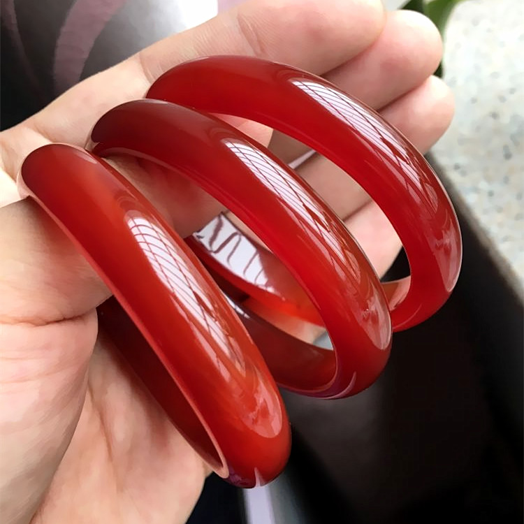 natural Red agate Bracelet Chalcedony Bracelet Ellipse Royal Circle Year of fate 58-60-62 quality goodsin the Accessories/Fashion Jewelry, Bracelet category - from Buy2taobao.com to provide professional Taobao agent buy service
