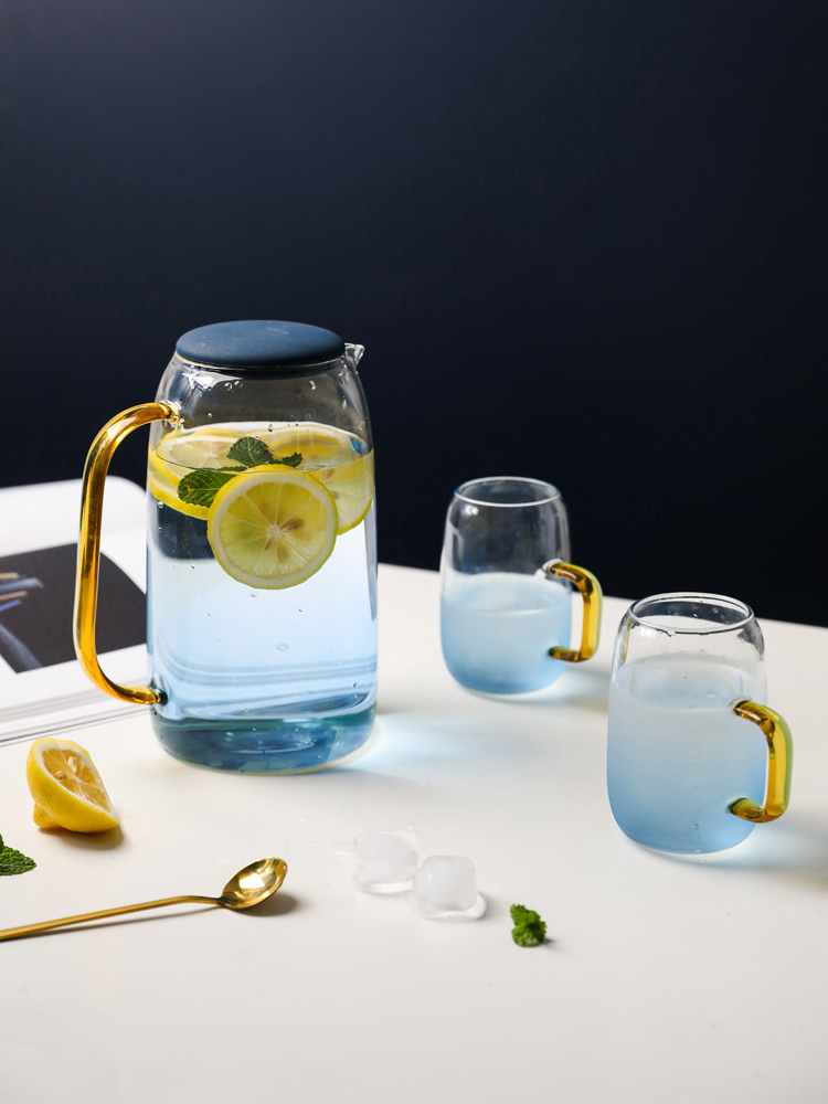 Nordic Glass pot High temperature resistance household suit originality Heat glass Water cup capacity Cold boiled waterin the Tableware , Cup/Cups/Kettle , Pitcher category - from Buy2taobao.com to provide professional Taobao agent buy service