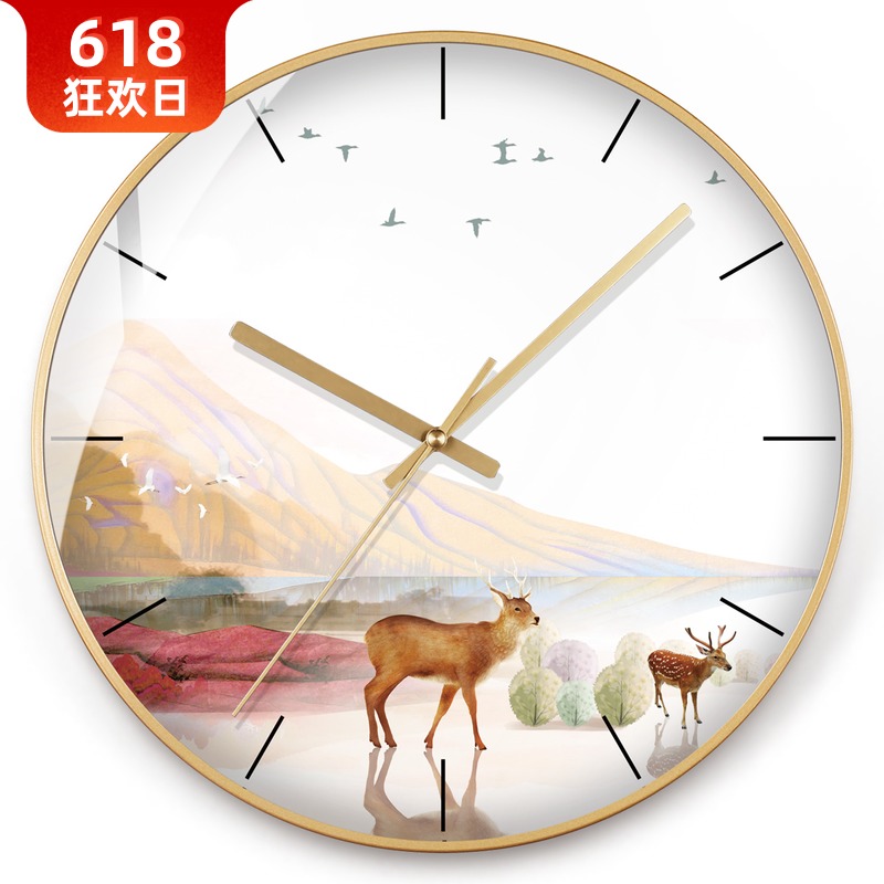 Lemon Northern Europe originality Simplicity Color pattern clocks and watches fashion household bedroom a living room personality Clock Wall clockin the Home accessories , Home bell ornaments/Alarm Clock , Wall clock category - from Buy2taobao.com to provide professional Taobao agent buy service