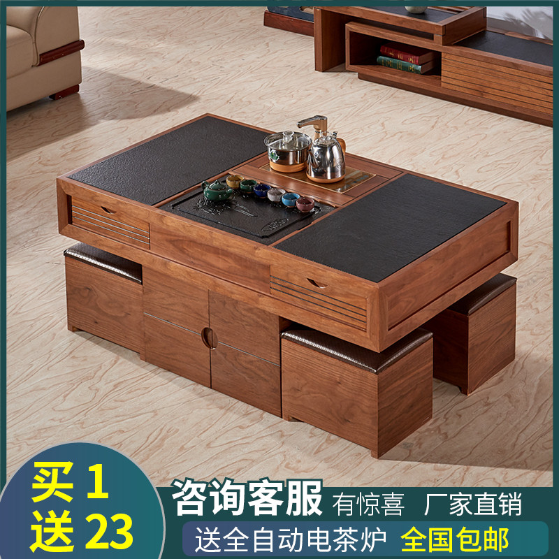 简约火烧石茶几功夫茶几桌椅组合多功能大理石茶台自动上水茶艺桌在类目 住宅家具, 几类, 茶几中 - 来自Buy2taobao.com提供专业的淘宝代购服务