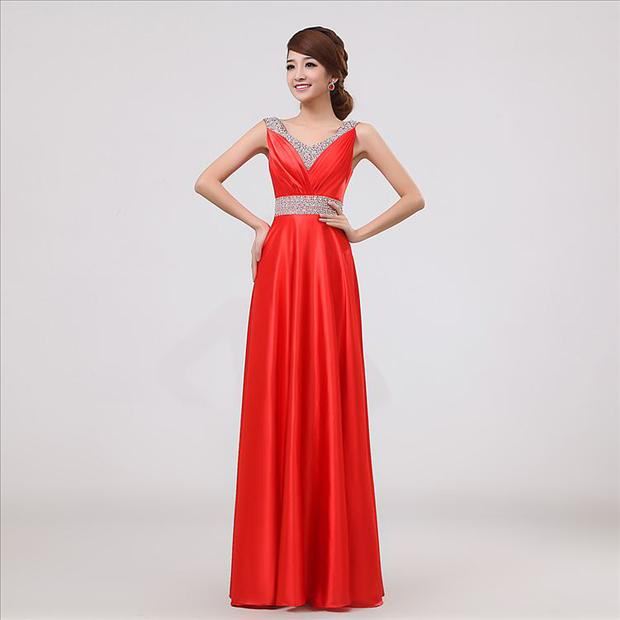 2018 new pattern bride Self cultivation Wedding dress Chorus full dress costume marry Toast evening dress have more cash than can be accounted for banquetin the Women's clothing/Boutique , Wedding/Cheongsam/Formal dress , Formal dress/Evening category - from Buy2taobao.com to provide professional Taobao agent buy service